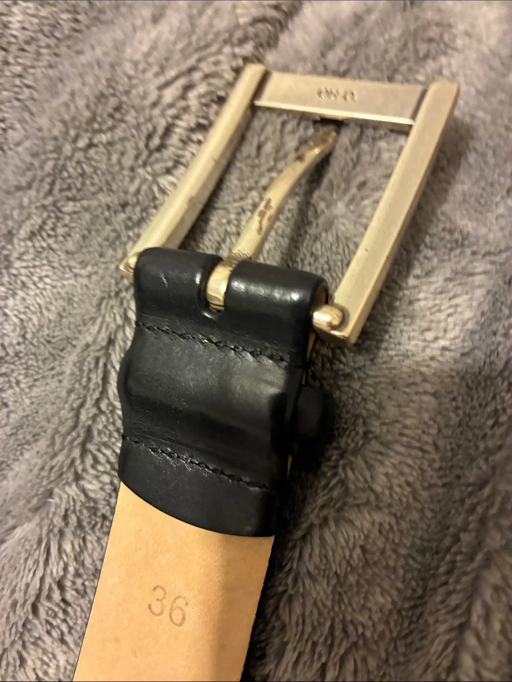 Harley-Davidson Black Leather belt with Silver Buckle & Logo Accents